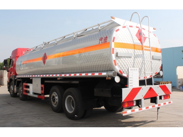 FAW 35000L 4 axles aluminum heavy duty oil tanker truck