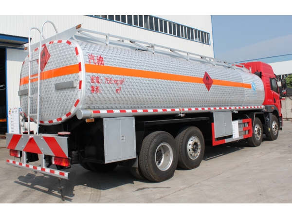 FAW 35000L 4 axles aluminum heavy duty oil tanker truck