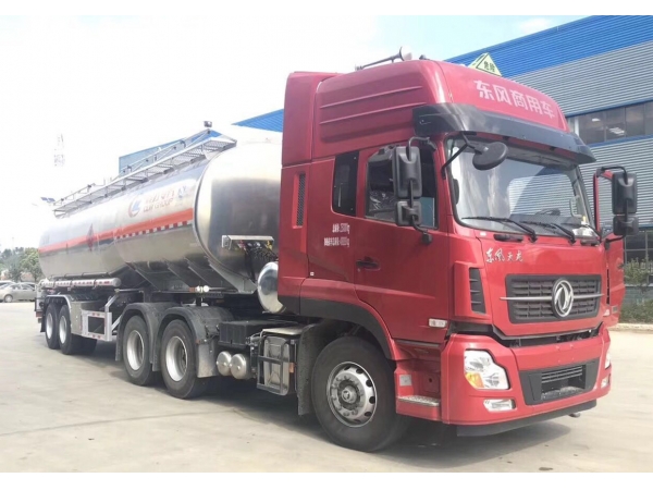 40m3 BPW axles aluminum alloy fuel tank semi trailer