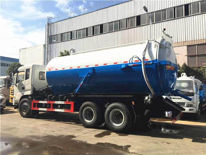 Dongfeng 6x4 16-18m3 Vacuum Sewage Suction Truck