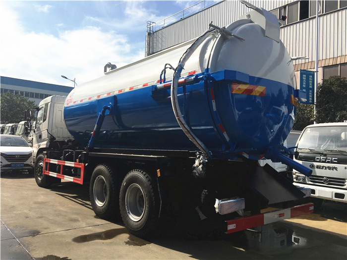 Dongfeng 6x4 16-18m3 Vacuum Sewage Suction Truck