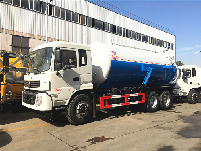 Dongfeng 6x4 16-18m3 Vacuum Sewage Suction Truck