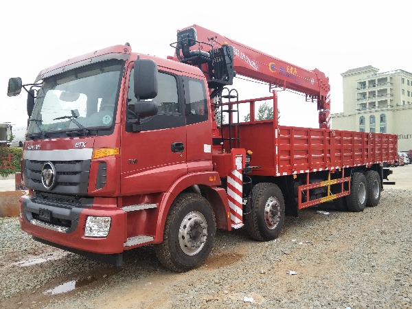 Foton Auman 8x4 Truck With Crane