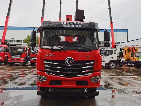 Dongfeng 6x4 Lorry Truck Mounted Crane