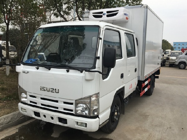 ISUZU 4x2 Double-row Cab 3-4T Refrigerated Van Truck