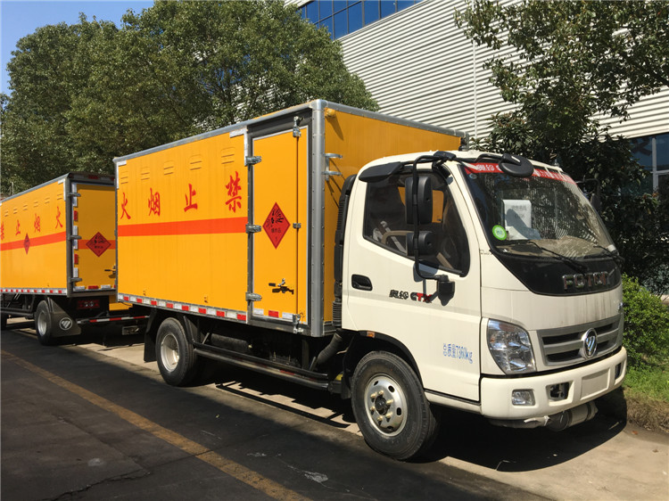 FOTON 4x2 4m Explosive Transport Truck