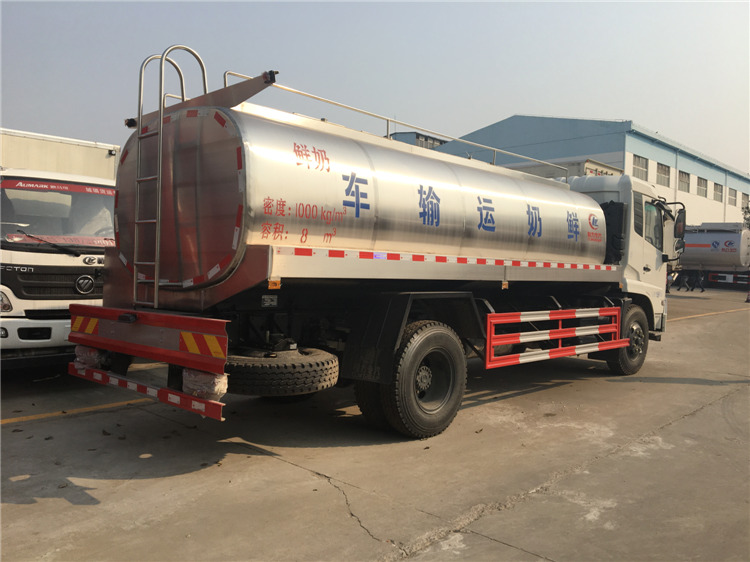 Dongfeng Tianjin 4x2 13m3 Milk Transport Truck