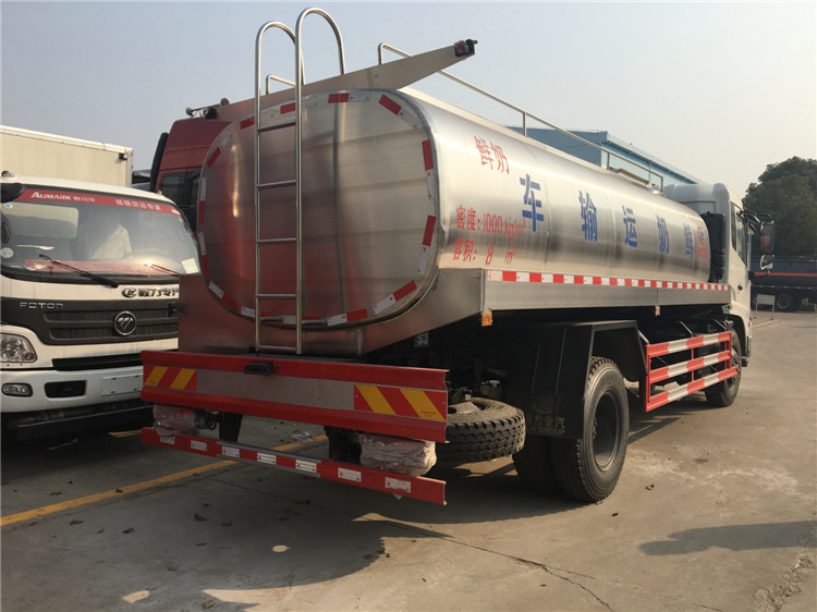 Dongfeng Tianjin 4x2 13m3 Milk Transport Truck