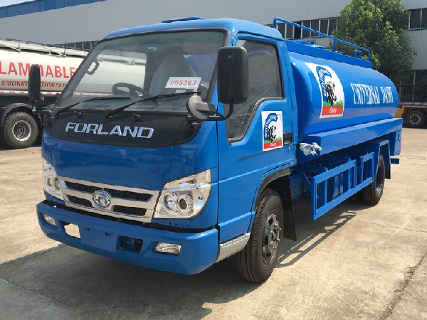 FORLAND 4x2 4000L Milk Tanker Truck