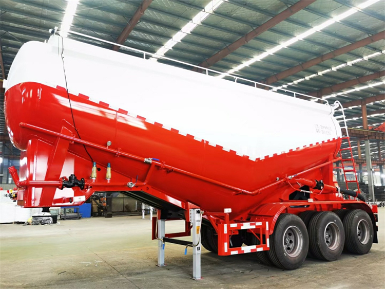 3 Axles 35cbm Bulk Cement Carrier Tank Trailer