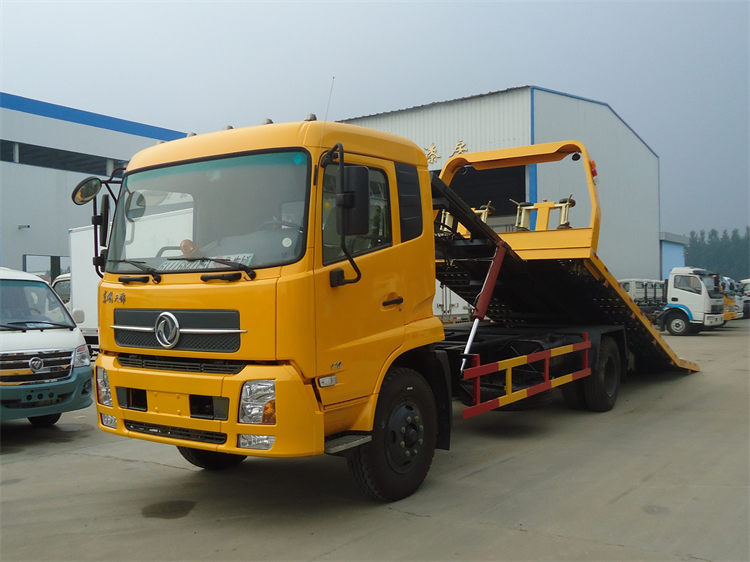 Dongfeng KR 4x2 8T Flatbed Wrecker Truck