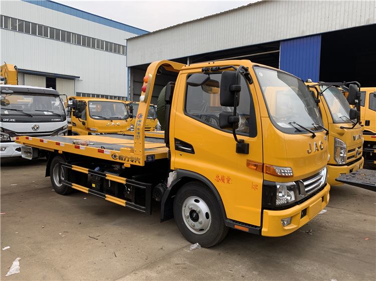 JAC 4x2 4T Platform Wrecker Car Tow Truck